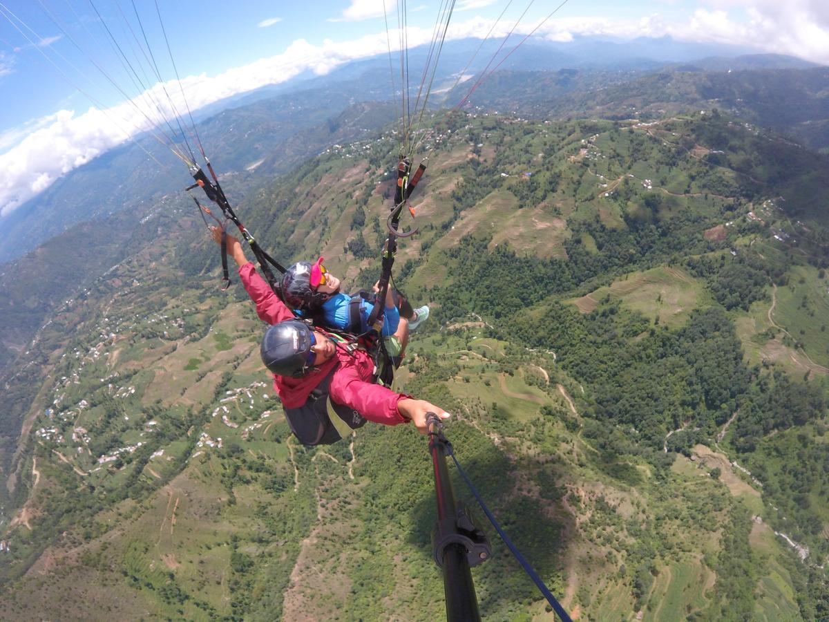 Langtang View Nagarkot Bed And Breakfast Esterno foto